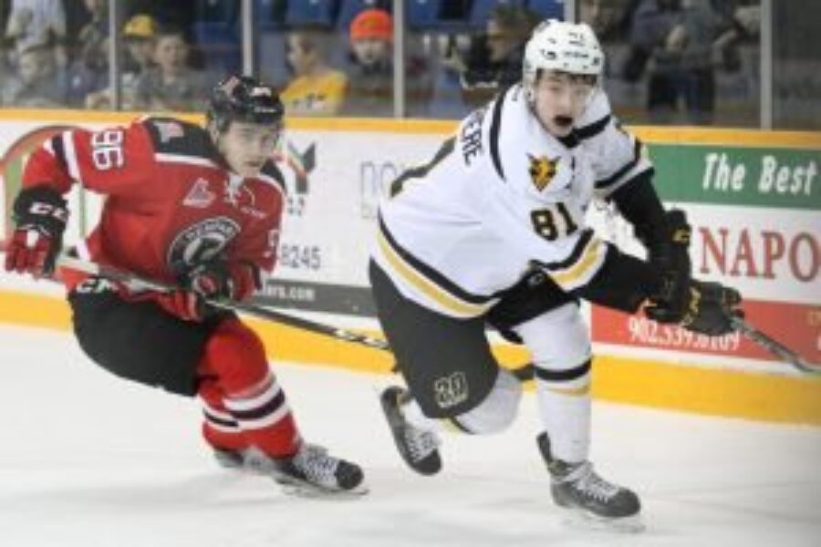 Quebec Major Junior Hockey League results (from Quebec Thursday)