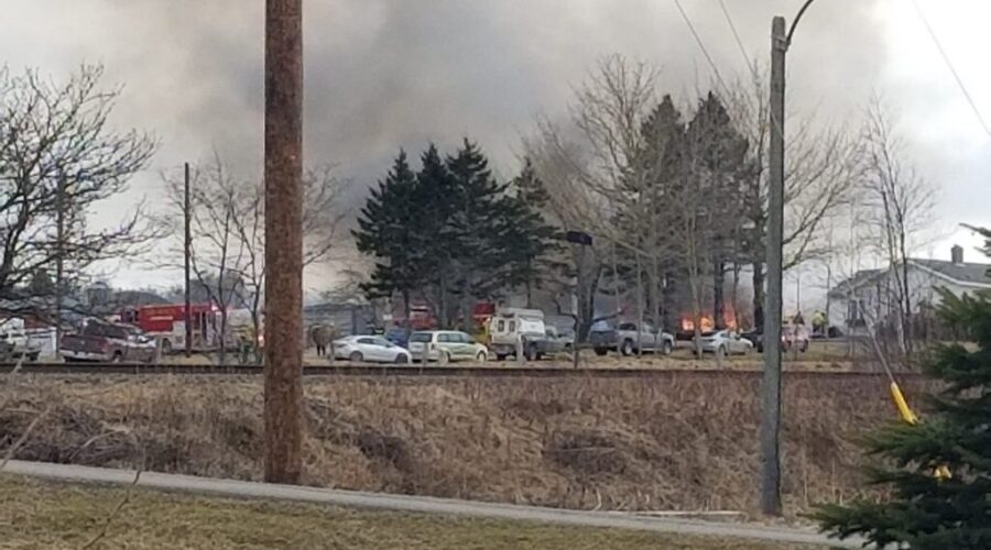 Firefighters on scene of structure fire in Antigonish Co.