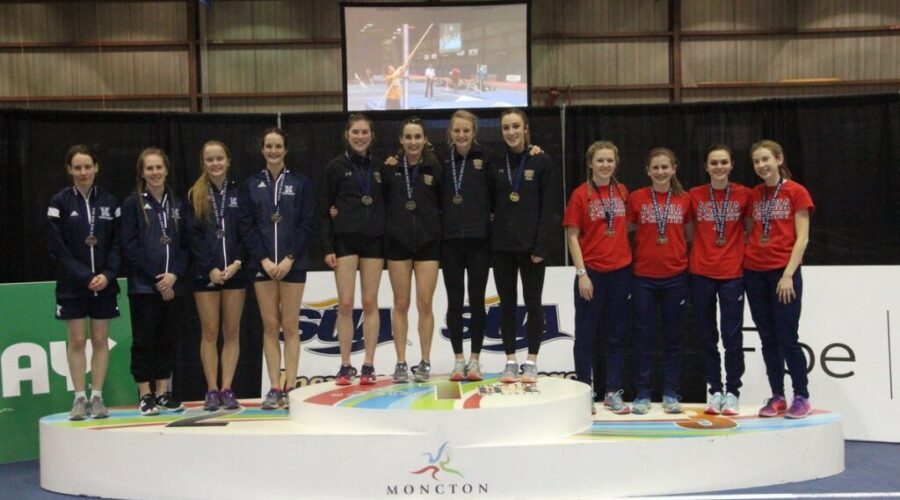 AUS track-and-field championships (from Moncton Saturday)