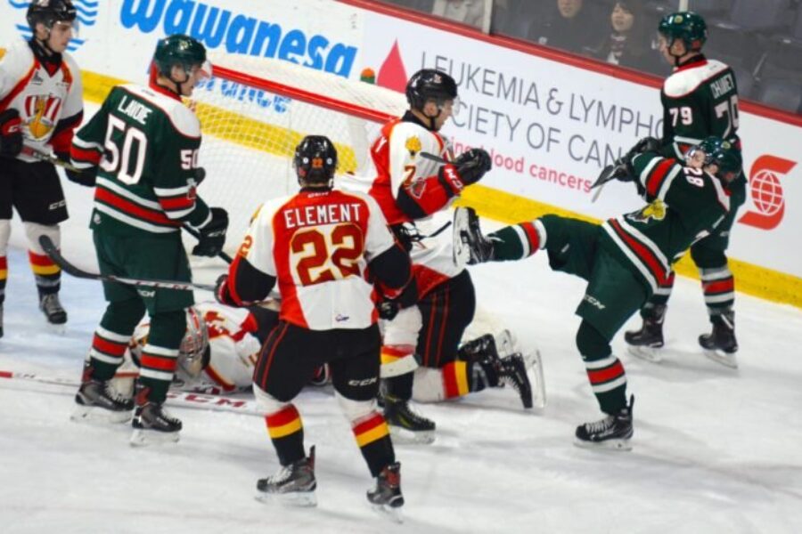 Quebec Major Junior Hockey League results (from Baie-Comeau Sunday)