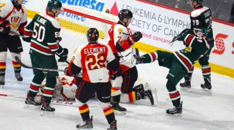 Quebec Major Junior Hockey League playoffs (from Baie-Comeau Friday)
