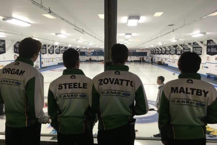 NSSAF High School Curling Provincials (from Bridgewater Saturday)