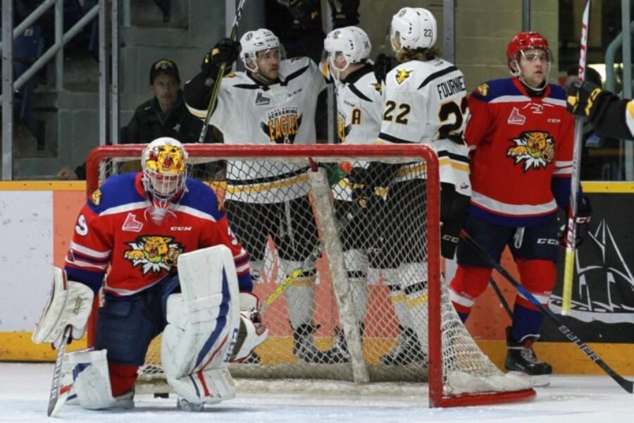 Quebec Major Junior Hockey League results (from Sydney Wednesday)