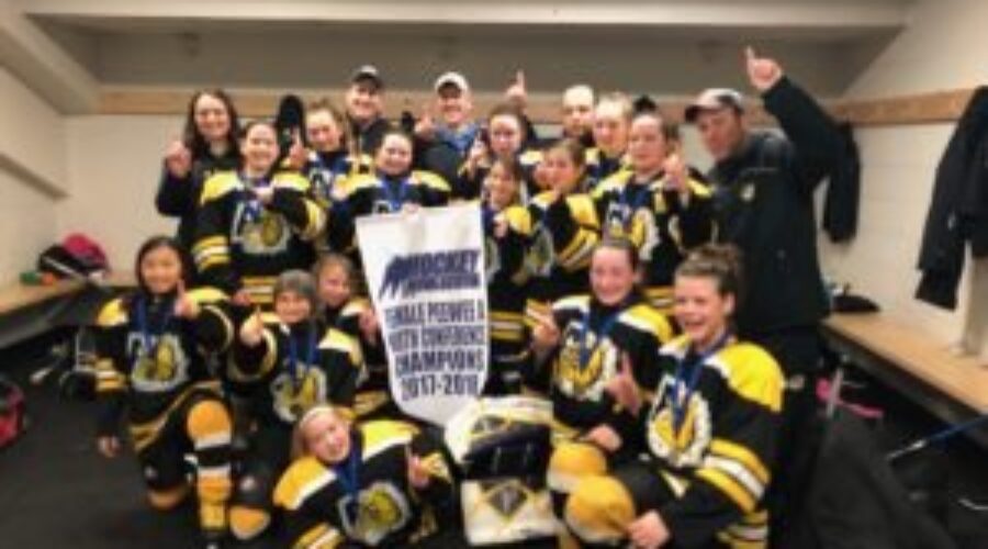 Peewee A girls North Conference playoff results (from Membertou Sunday)