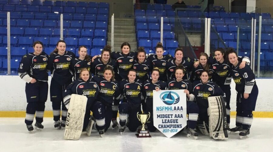 Nova Scotia Female Midget AAA Hockey (from Pictou Saturday)