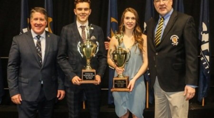 Oddy, Hayfield, Rawling honoured at StFX Athletics banquet