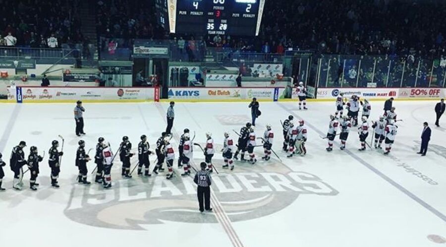 Quebec Major Junior Hockey League playoff results (from Charlottetown Wednesday)
