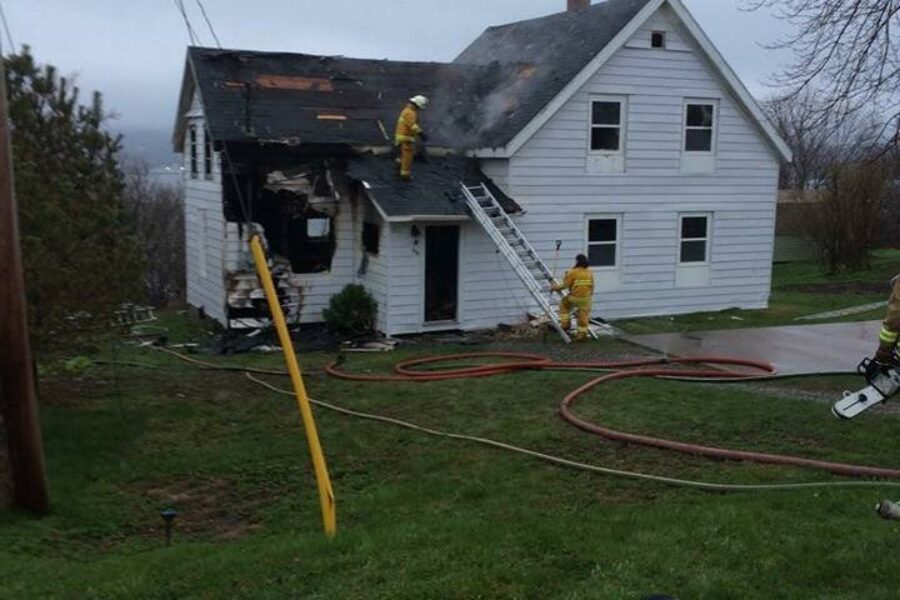 Fire crews respond to Port Hawkesbury fire