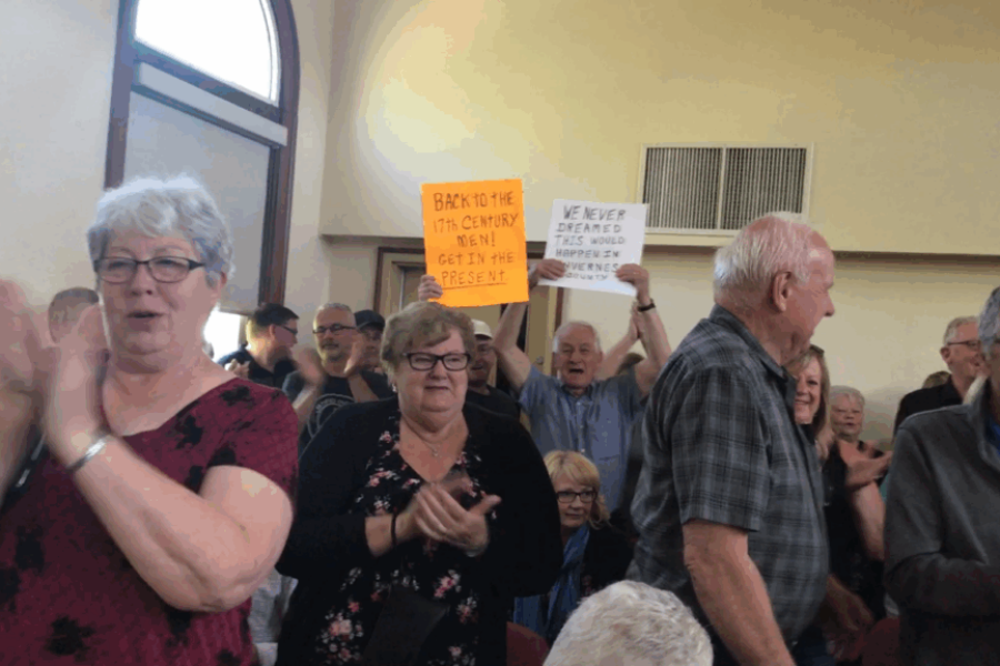 Reaction varies on Inverness Co. warden keeping position