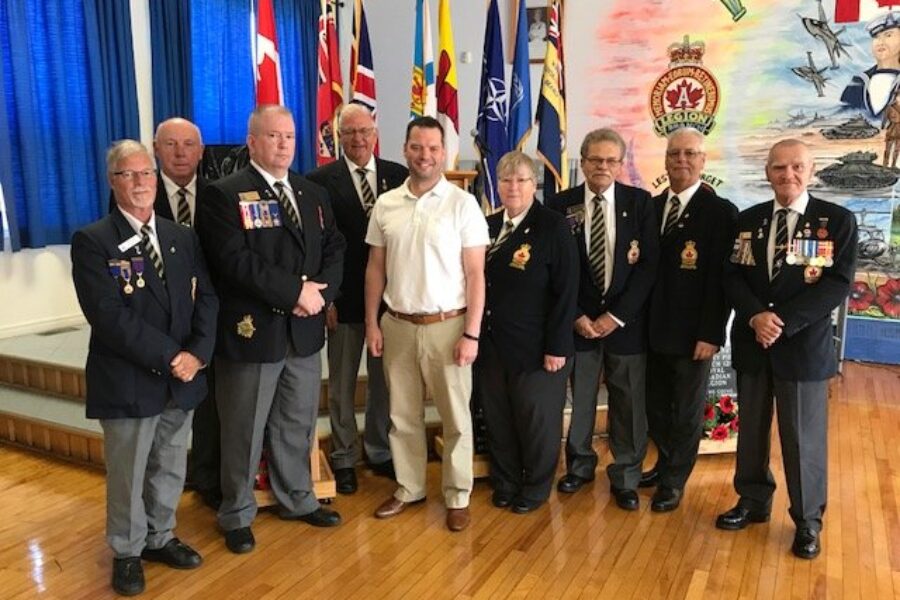 Funding announced for L’Ardoise legion