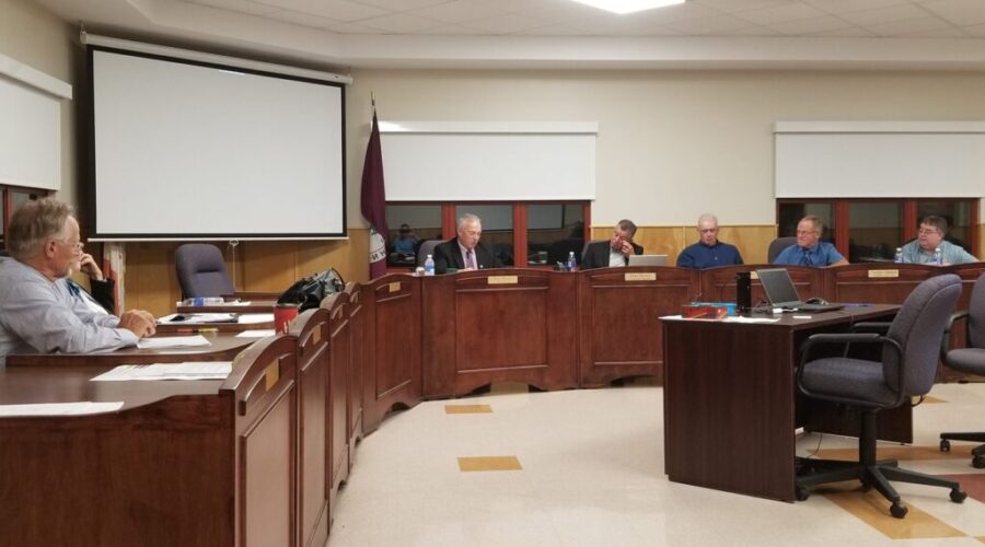 County Warden concerned about erosion