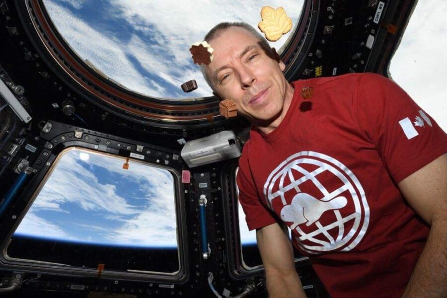 Peace by Chocolate eaten by ISS crew