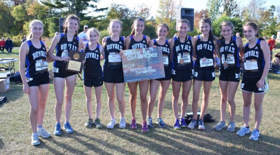 Dr JH Gillis athletes compete at cross country meet in Maine