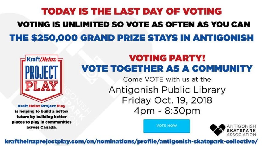 Antigonish skate park finalists in national funding contest