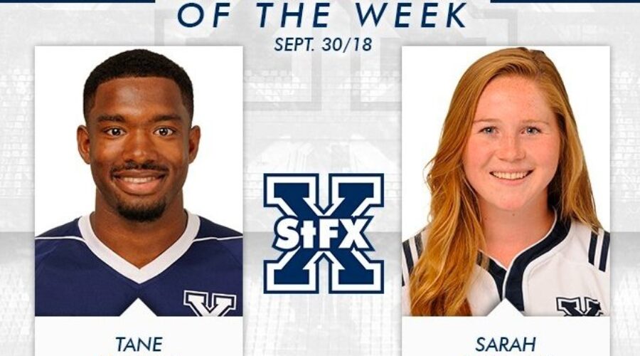 Rugby and Soccer players take home StFX AOTW