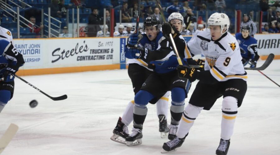 Quebec Major Junior Hockey League results (from Saint John Tuesday)