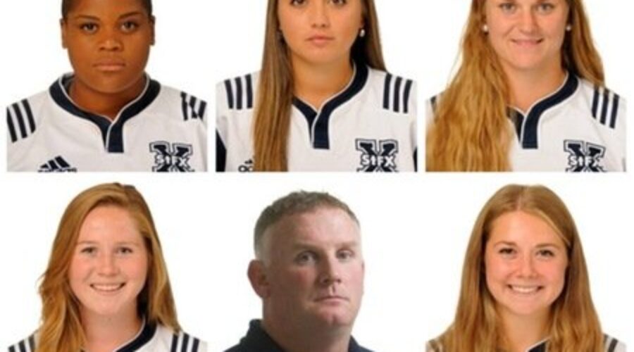 X-Women rugby players, head coach receive conference honours