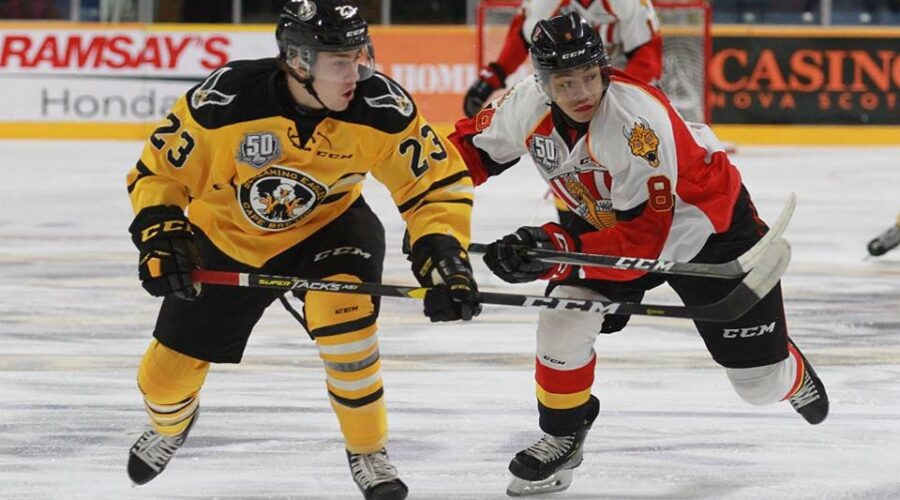 Quebec Major Junior Hockey League results (from Sydney Thursday)