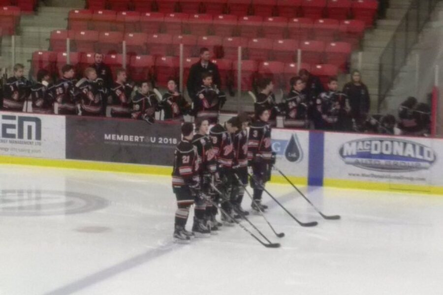 Nova Scotia Major Midget Hockey League results (from Membertou Wednesday)