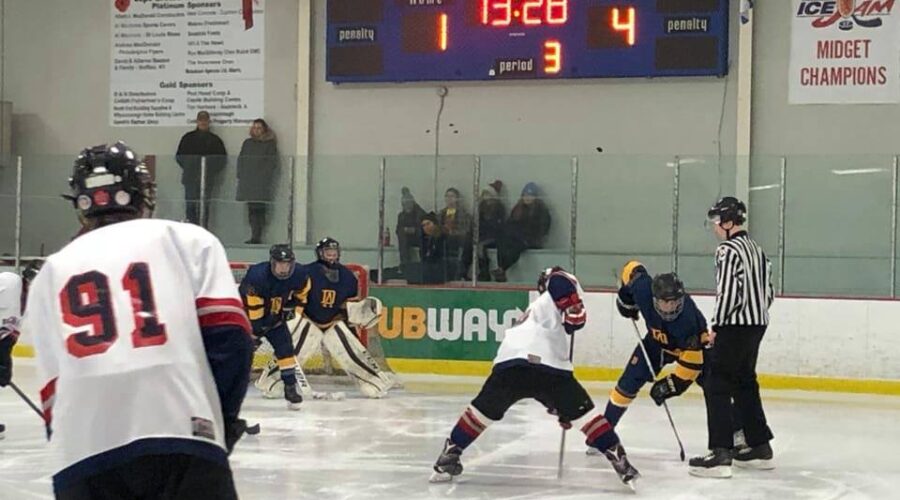 Cape Breton West High School Hockey League results (from Port Hood Monday)