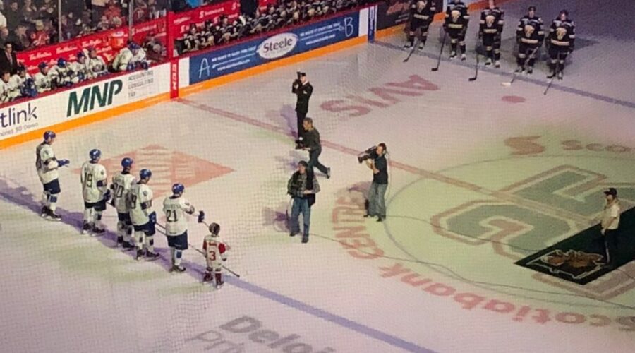 Quebec Major Junior Hockey League results (fromk Halifax Friday)