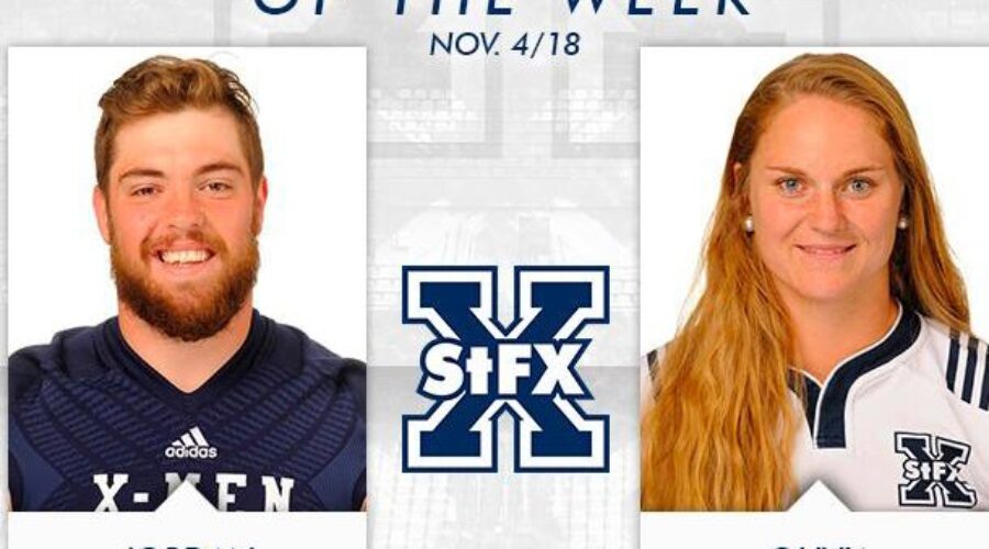 StFX name Athletes of the Week