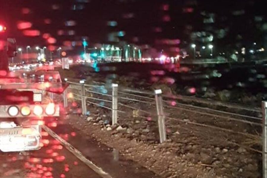 Pedestrian hit by tractor trailer, suffers non-life-threatening injuries