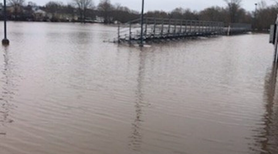 Parts of Antigonish affected by flooding