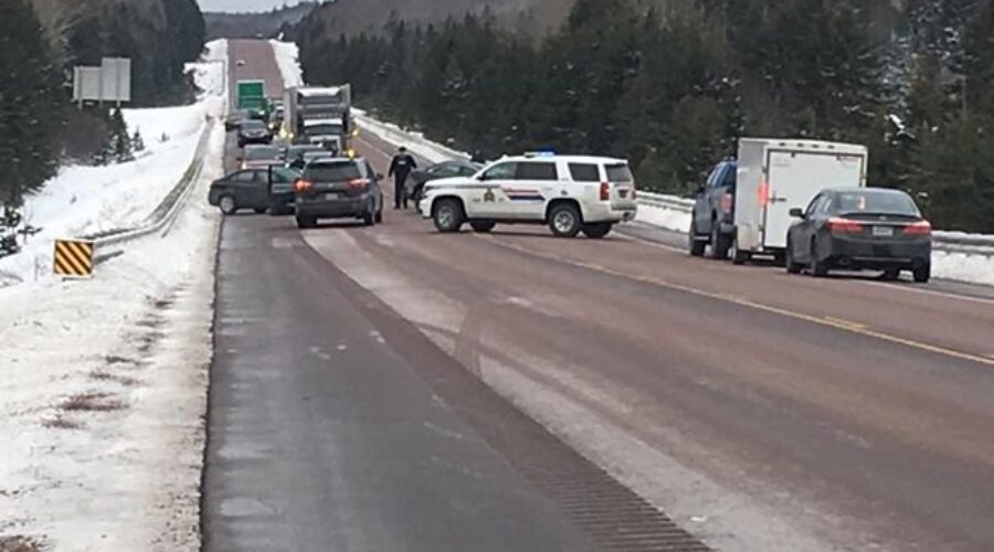 Hwy 104 James River reopened after collision