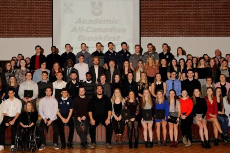 StFX officials honour academic all-Canadians
