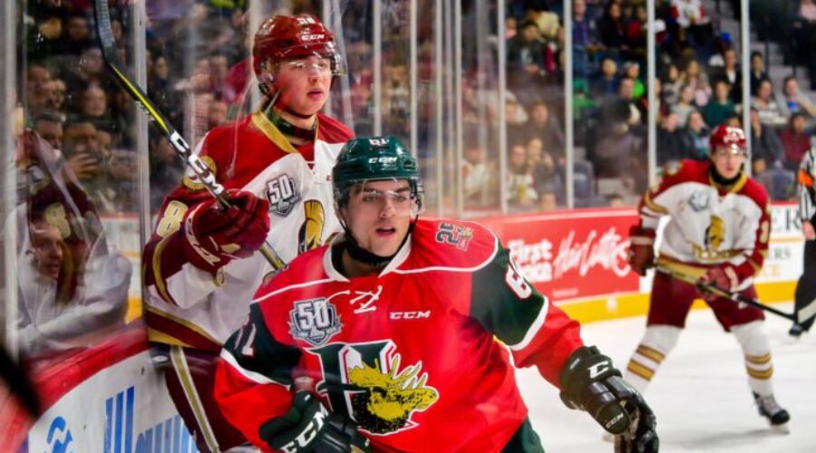 Quebec Major Junior Hockey League results (from Bathurst Wednesday)