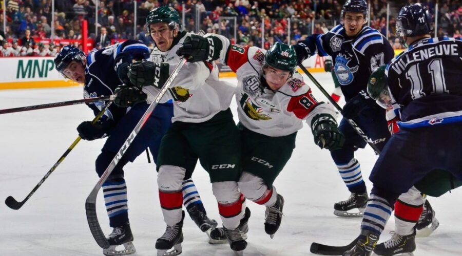 Quebec Major Junior Hockey League results (from Halifax Sunday)