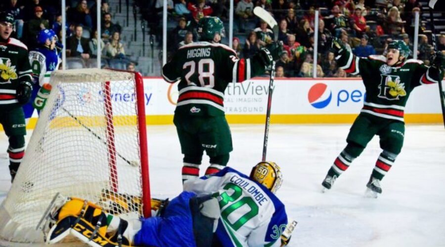 Quebec Major Junior Hockey League results (from Halifax Thursday)