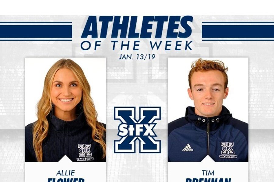 Sprinters sweep weekly StFX awards