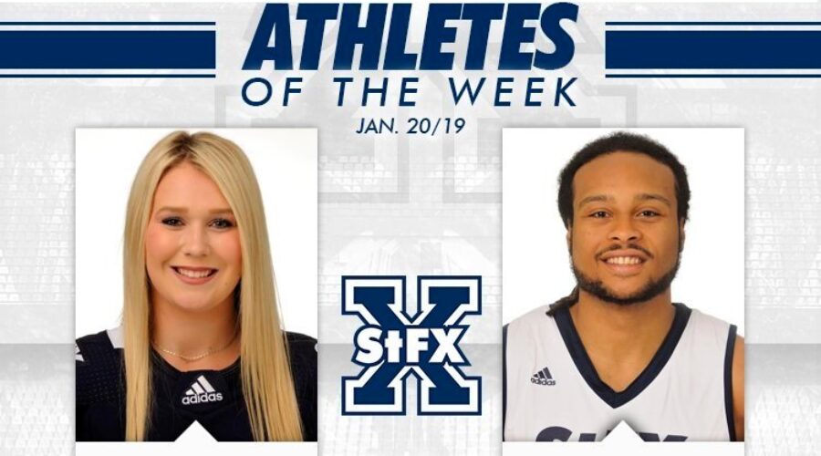Basketball, hockey forwards earn weekly StFX honours