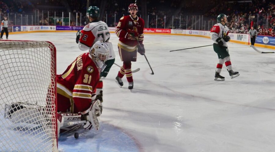 Quebec Major Junior Hockey League results (from Halifax Monday)