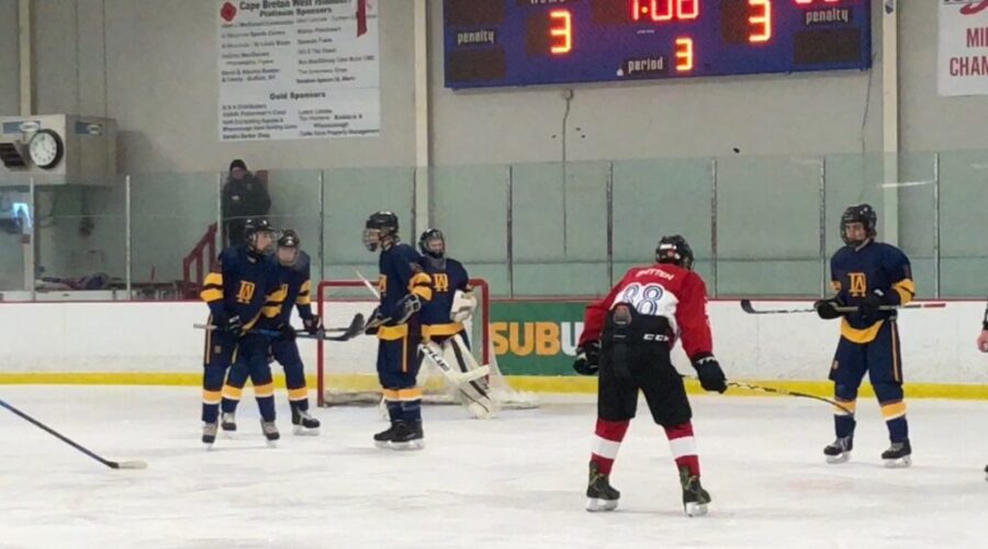 NSSAF Div. 2 boys high school hockey regional playoff results (from Port Hood Friday)