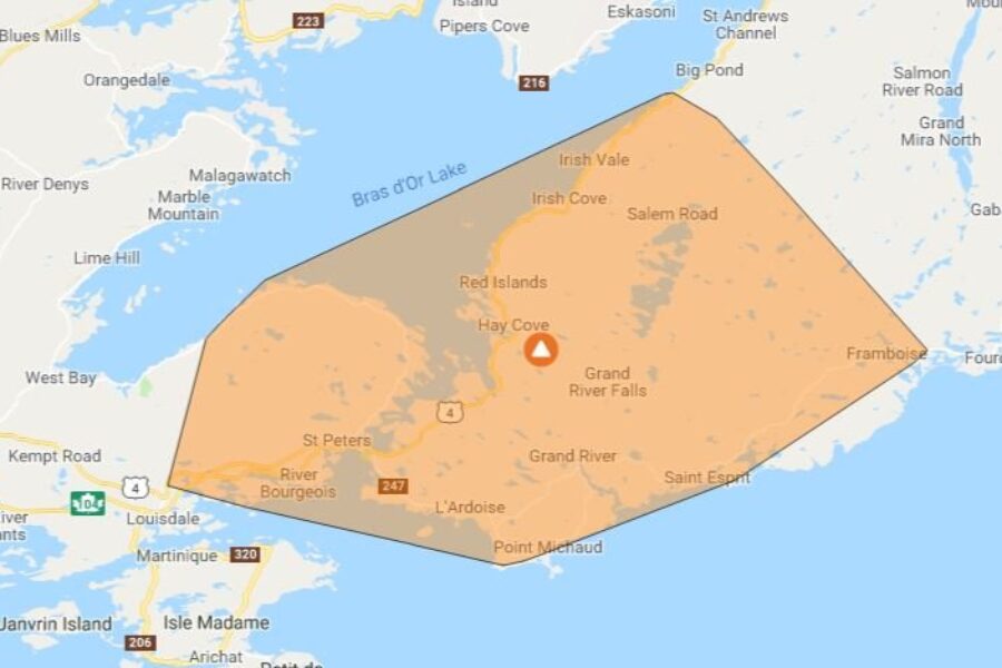 UPDATE: Almost 7000 woke up in Richmond and Inverness Co. without power