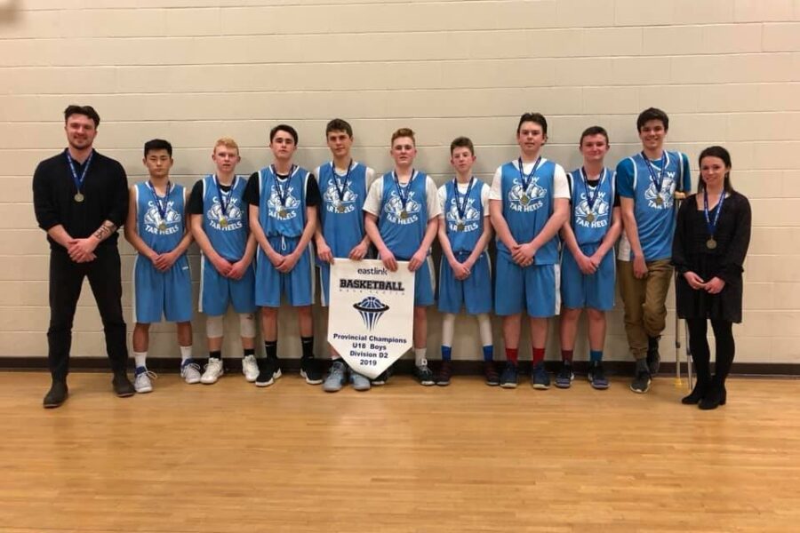 U18 Division 2 boys basketball provincial results (from Halifax Sunday)