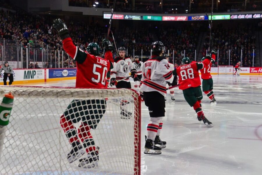 Quebec Major Junior Hockey League playoff results (from Halifax Monday)
