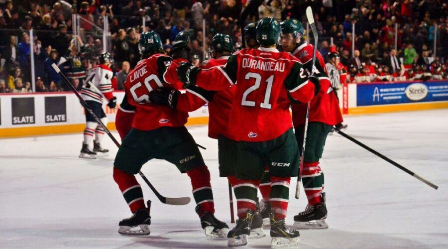 Quebec Major Junior Hockey League playoff results (from Halifax Wednesday)
