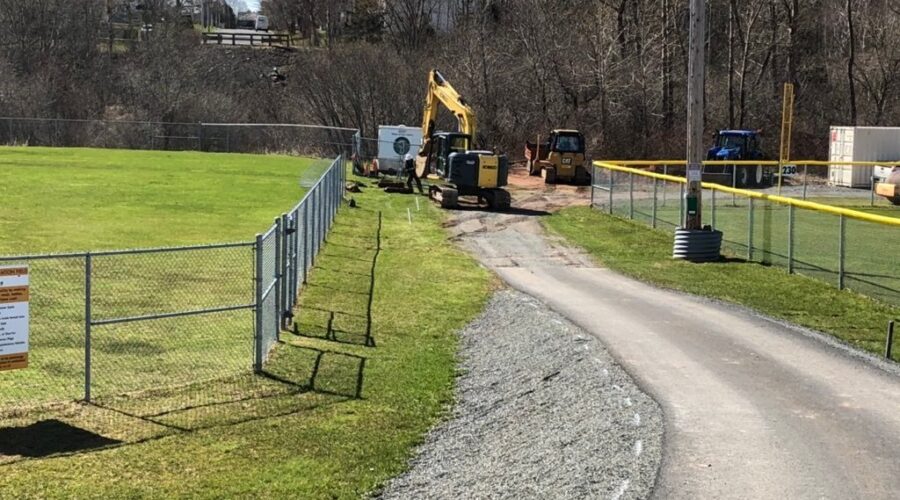 Work on new accessible field underway