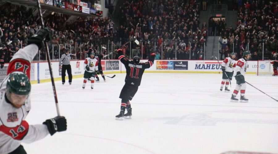 Quebec Major Junior Hockey League playoff results (from Rouyn-Noranda Thursday)