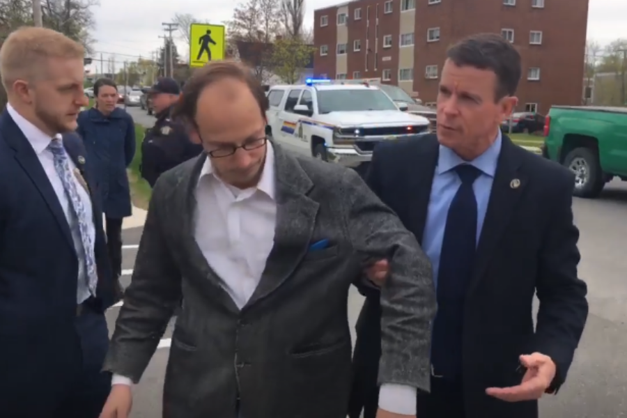 Protesters arrested at Liberal AGM