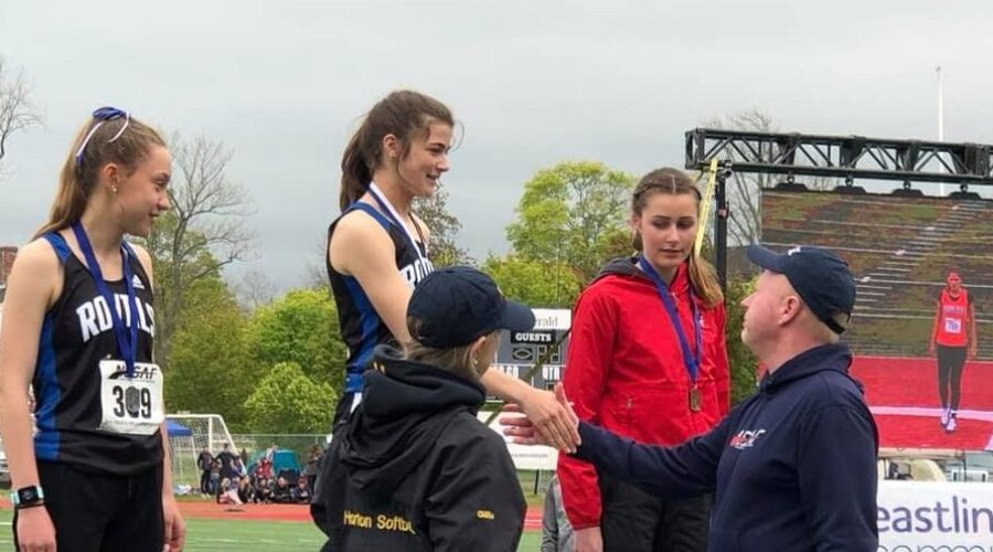 Local athletes break records and make the podium at track and field provincials