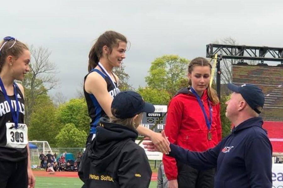 Local athletes break records and make the podium at track and field provincials