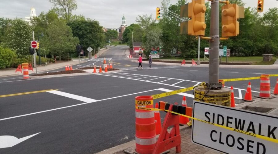 Officials say intersection upgrades almost done