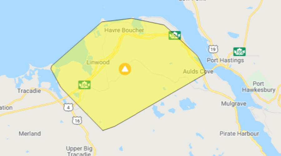 Crash knocks out power in Antigonish Co.
