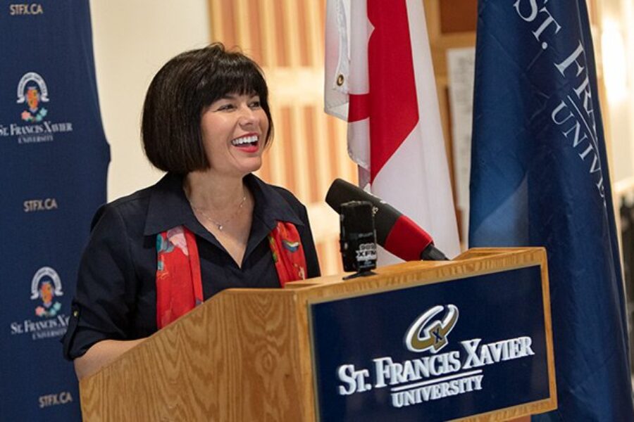 Federal officials announce funding for StFX centre