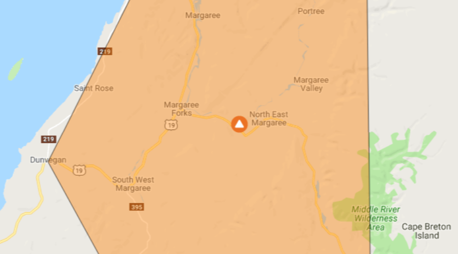 Lightning causes power outage in Inverness Co.